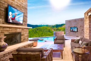 Outdoor Entertainment System Frisco TX